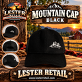 MOUNTAIN CAP- BLACK