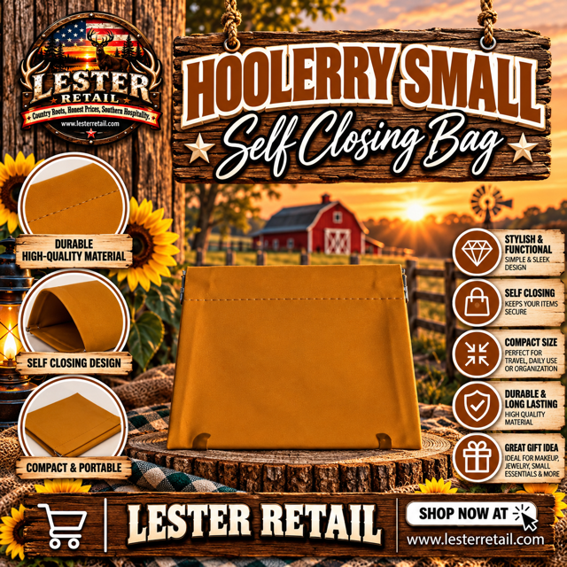 HOOLERRY SMALL SELF CLOSING BAG