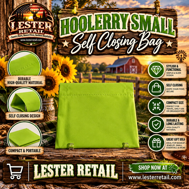 HOOLERRY SMALL SELF CLOSING BAG
