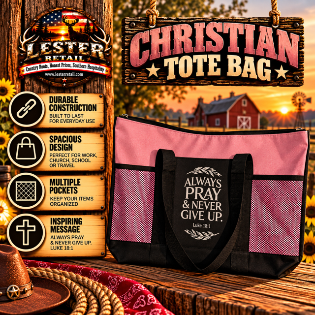CHRISTIAN TOTE BAG