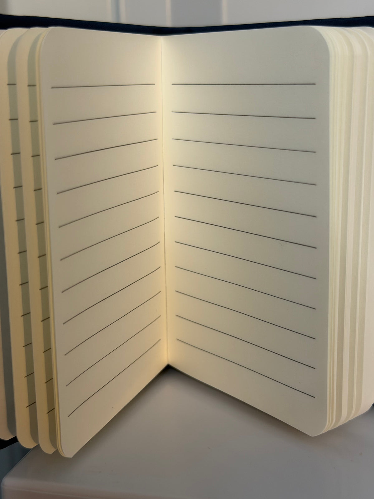 FAUX LEATHER NOTEBOOK WITH PEN