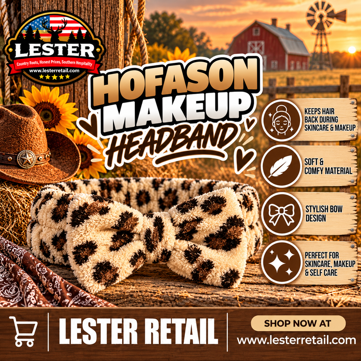 HOFASON MAKEUP HEADBAND