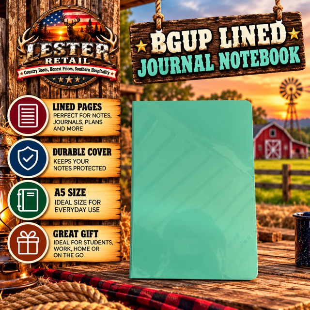 BGUP LINED JOURNAL NOTEBOOK