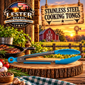 STAINLESS STEEL COOKING TONGS