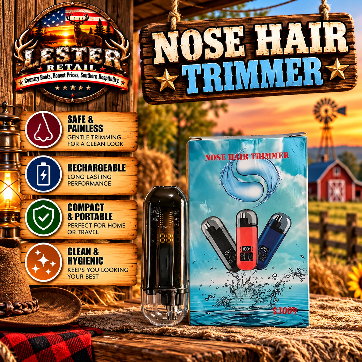 NOSE HAIR TRIMMER