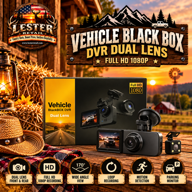 VEHICLE BLACK BOX DVR DUAL