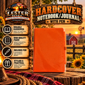 HARDCOVER NOTEBOOK/JOURNAL WITH PEN
