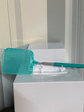 RETRACTABLE LONG HANDLE FLY SWATTER- GREEN