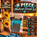 8 PIECE MAKEUP BRUSH SET