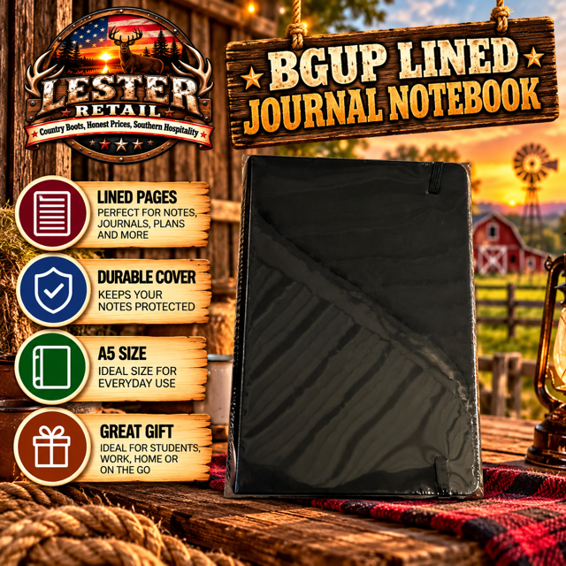 BGUP LINED JOURNAL NOTEBOOK