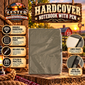 HARDCOVER NOTEBOOK WITH PEN