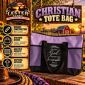 CHRISTIAN TOTE BAG