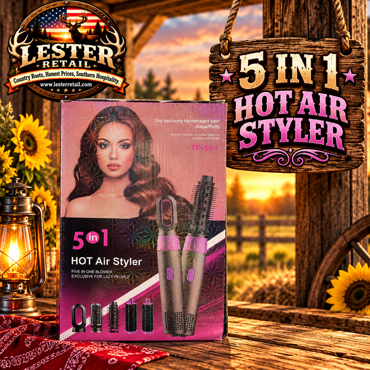 5 IN 1 HOT AIR STYLER