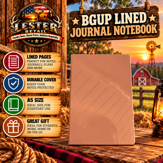 BGUP LINED JOURNAL NOTEBOOK