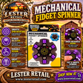 MECHANICAL FIDGET SPINNER - PURPLE