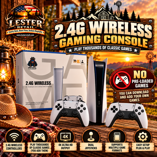 2.4G WIRELESS GAMING CONSOLE
