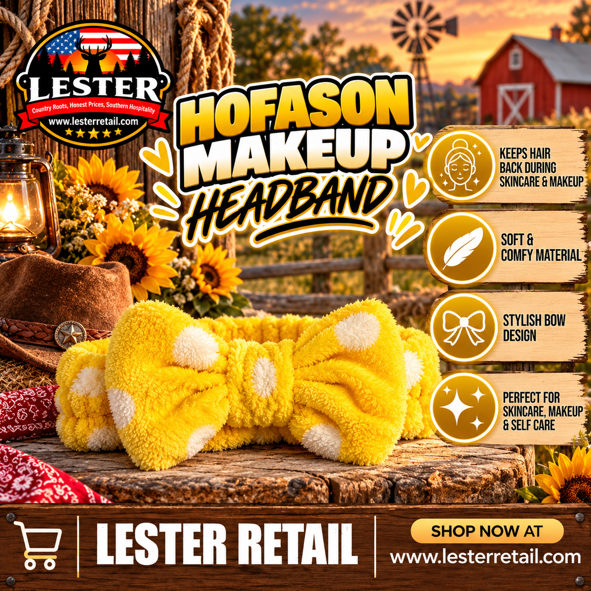 HOFASON MAKEUP HEADBAND