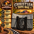 CHRISTIAN TOTE BAG