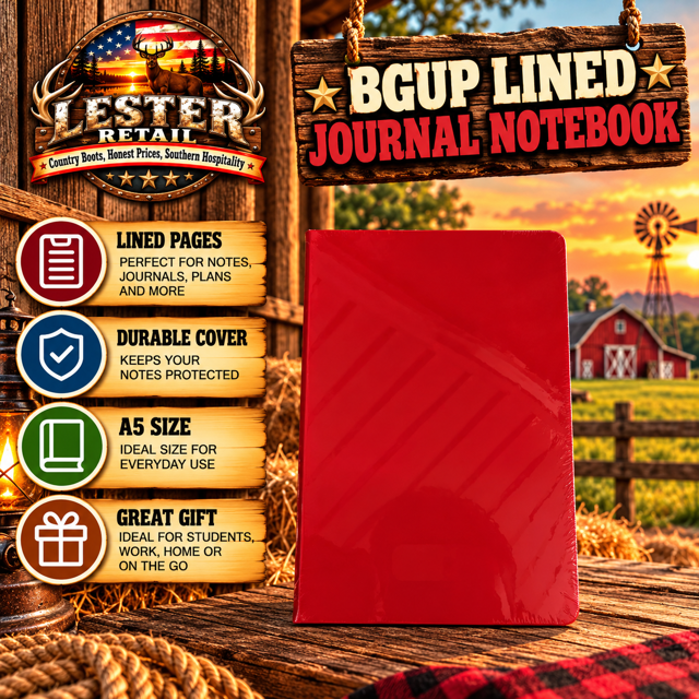 BGUP LINED JOURNAL NOTEBOOK
