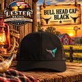 BULL HEAD CAP- BLACK