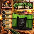 CHRISTIAN TOTE BAG