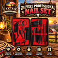 24 PIECE PROFESSIONAL NAIL SET