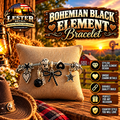 BOHEMIAN BLACK ELEMENT BRACELET