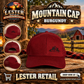 MOUNTAIN CAP- BURGUNDY