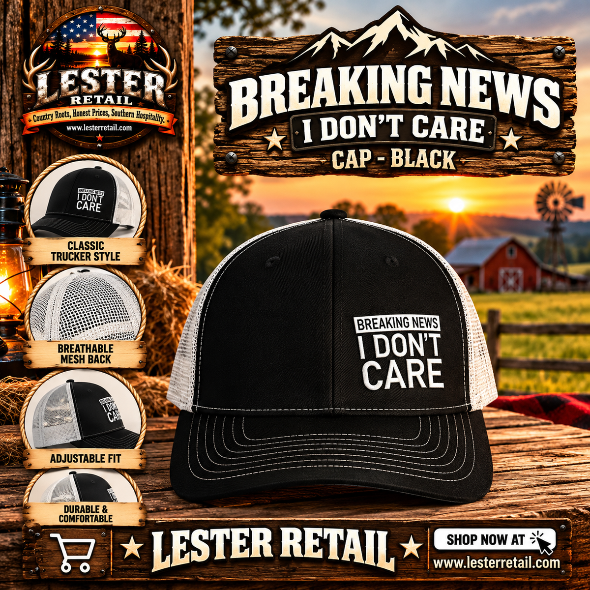 "BEST DAD EVER" CAP - BLACK