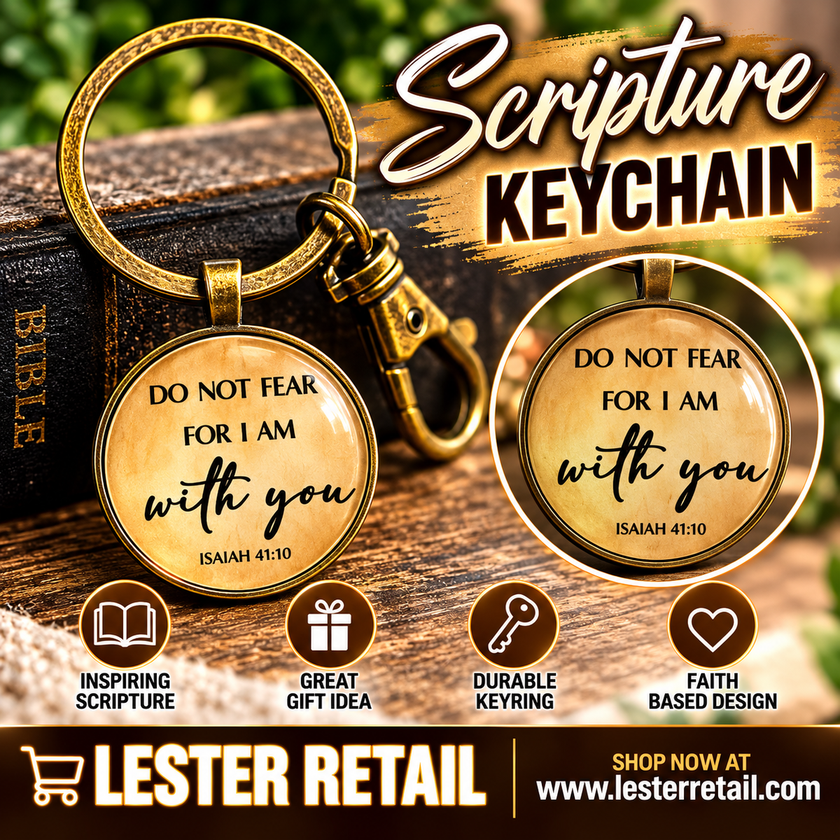 SCRIPTURE KEYCHAIN