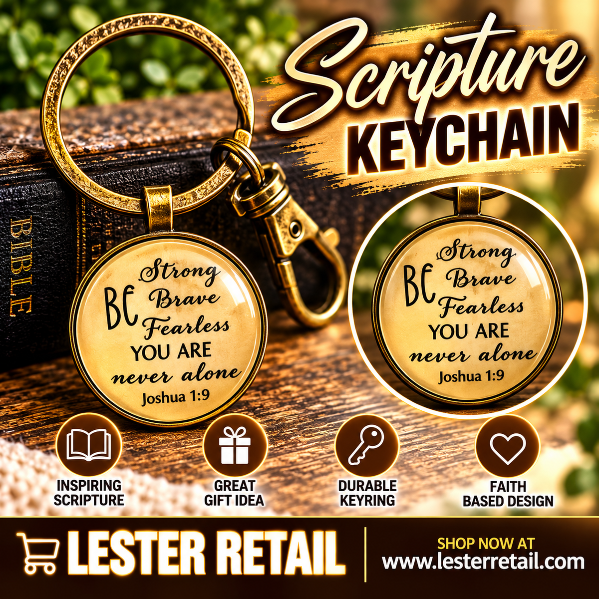 SCRIPTURE KEYCHAIN