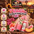 PEACH LIP BALM/HAND CREAM SET