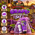 GRAPE LIP BALM/HAND CREAM SET