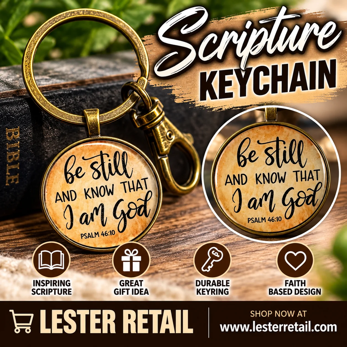 SCRIPTURE KEYCHAIN
