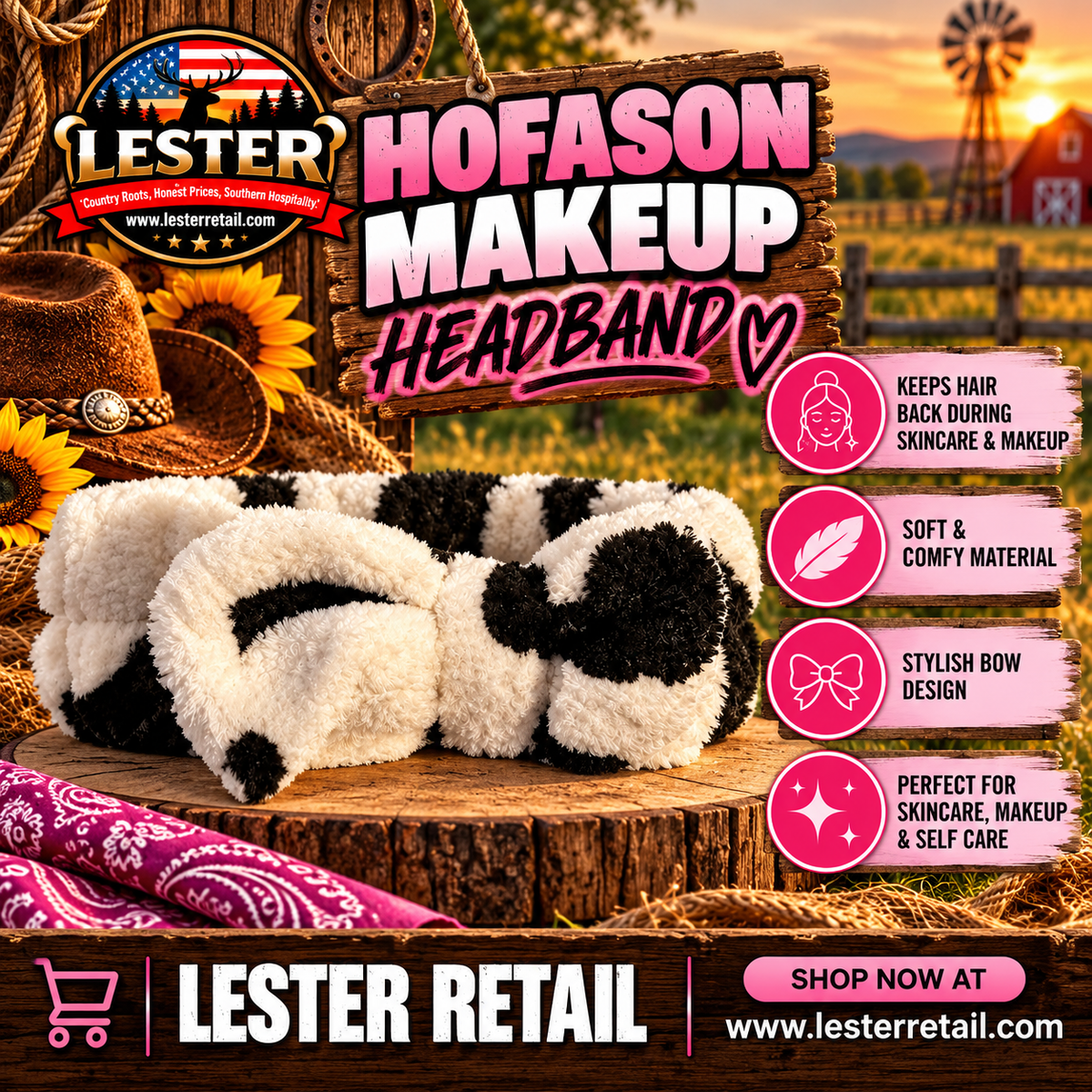 HOFASON MAKEUP HEADBAND