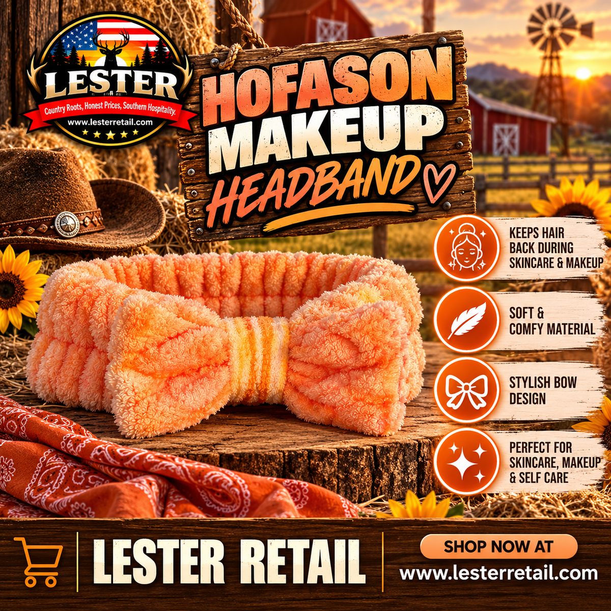 HOFASON MAKEUP HEADBAND