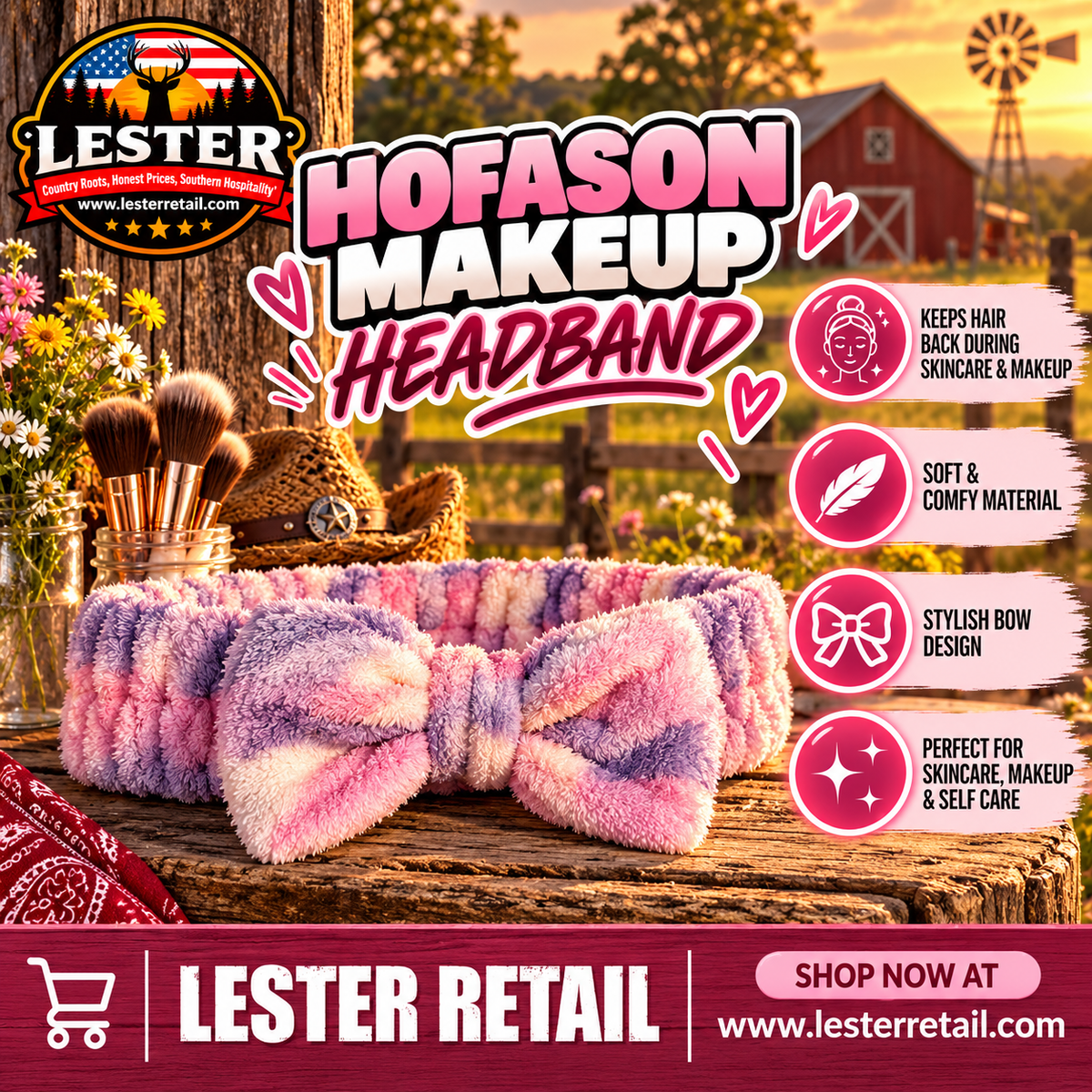 HOFASON MAKEUP HEADBAND