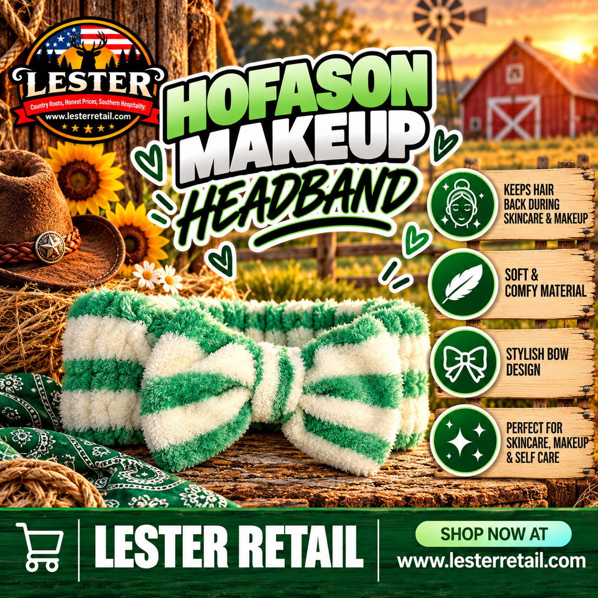 HOFASON MAKEUP HEADBAND