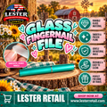 GLASS FINGERNAIL FILE