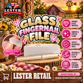 GLASS FINGERNAIL FILE