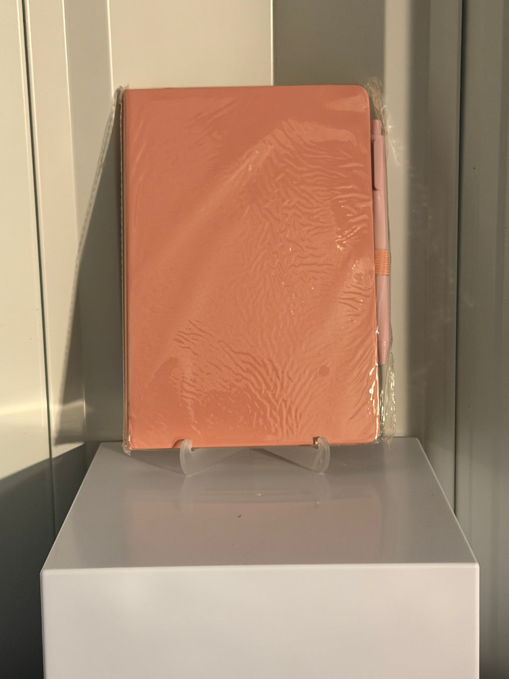 HARDCOVER NOTEBOOK/JOURNAL WITH PEN