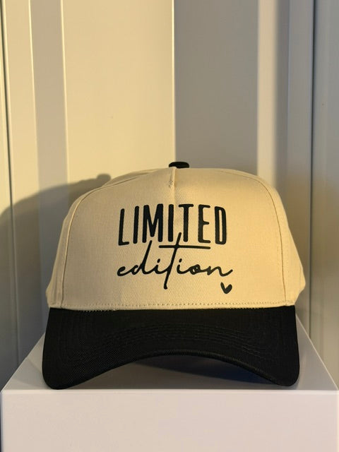 LIMITED EDITION CAP- BLACK