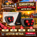 SHIATSU MASSAGE PILLOW WITH HEAT
