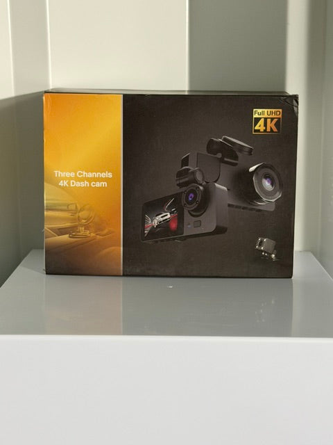 3 CHANNELS 4K DASH CAM