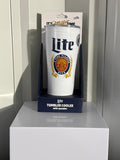 MILLER LITE TUMBLER COOLER WITH SPEAKER