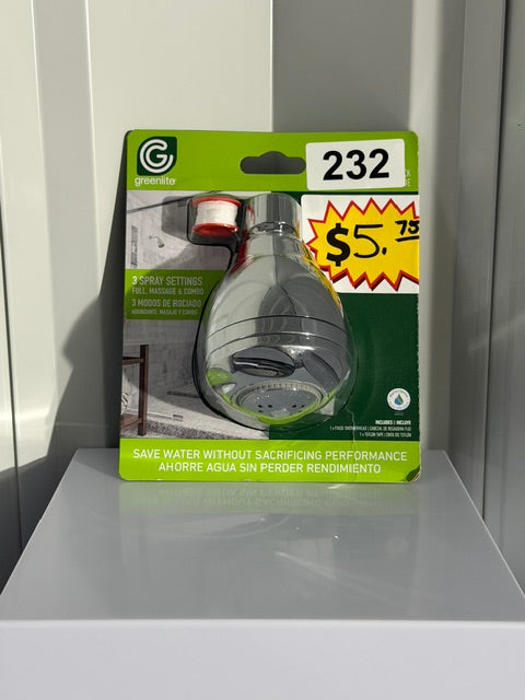 GREENLITE SHOWERHEAD