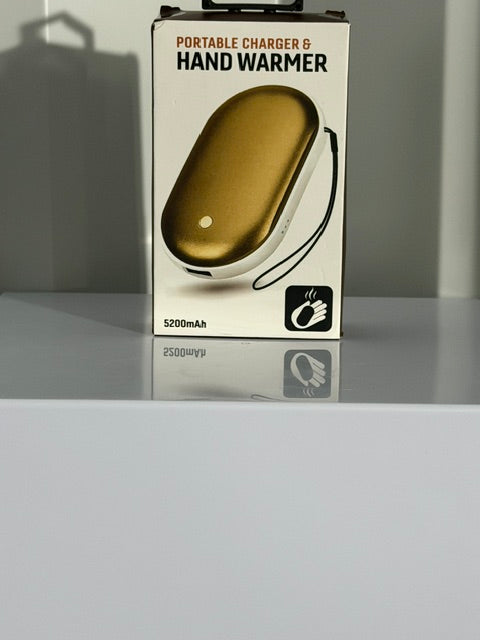 PORTABLE CHARGER AND HAND WARMER