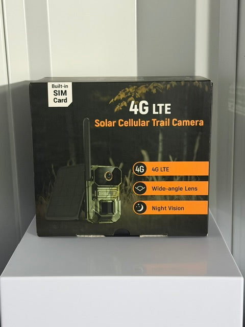 4G LTE SOLAR CELLULAR TRAIL CAMERA