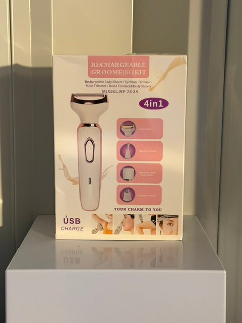 4 IN 1 RECHARGEABLE GROOMEING KIT