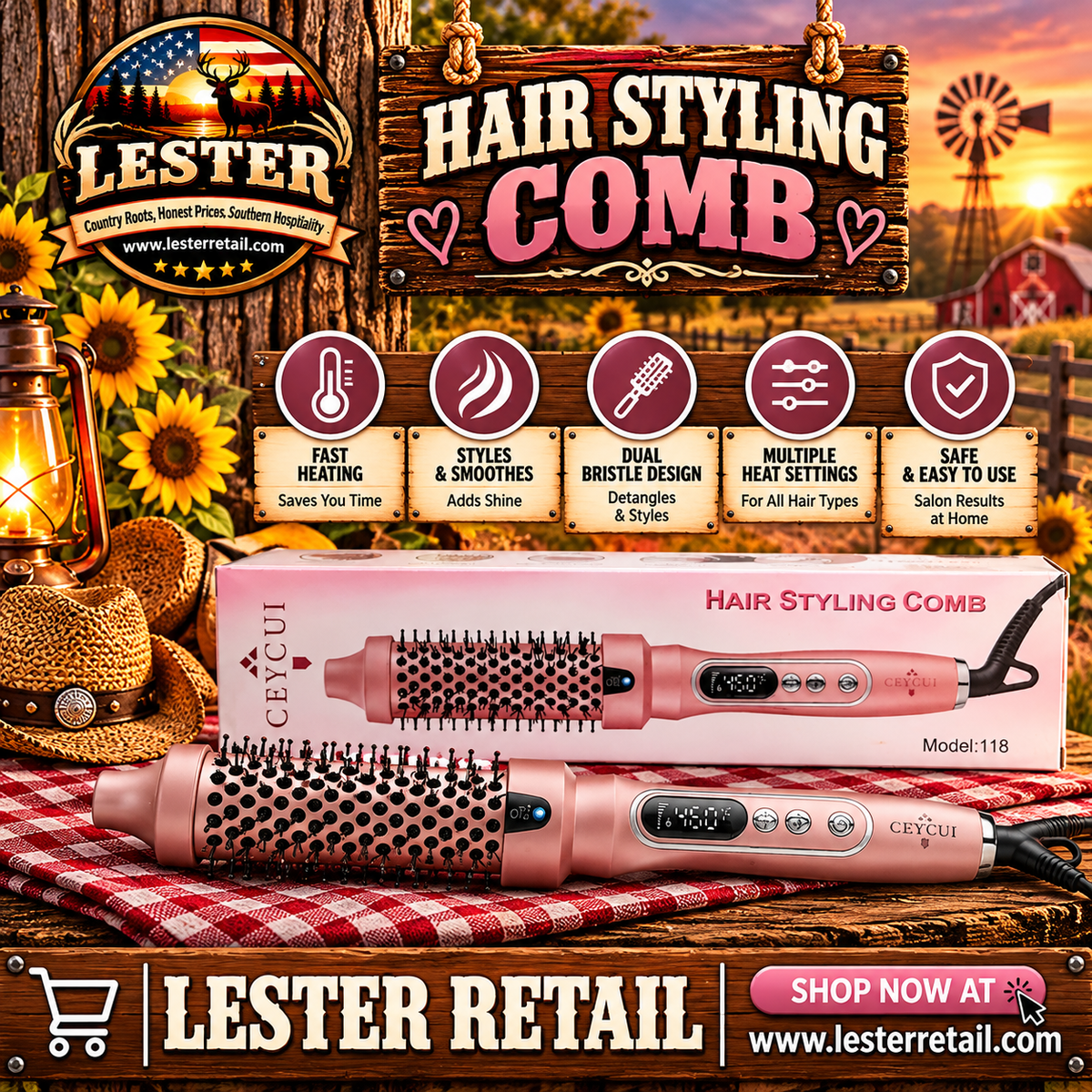 CEYCUI HAIR STYLING COMB
